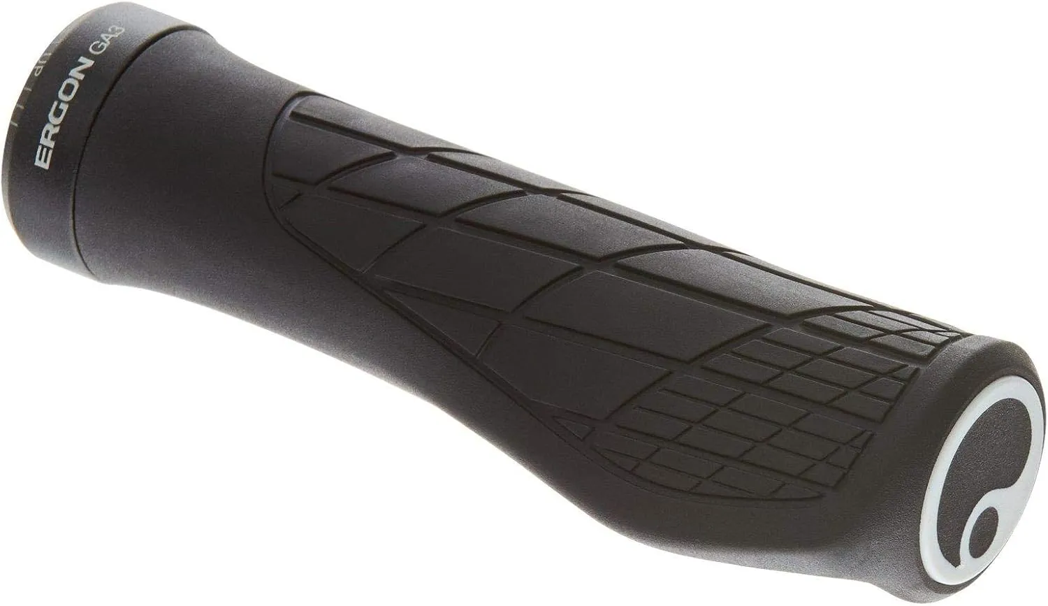 Ergon GA3 Ergonomic All-Mountain Bike Grips | Comfort & Wrist Support for MTB, Trail & E-Bikes | Soft Rubber, Pain-Free Riding