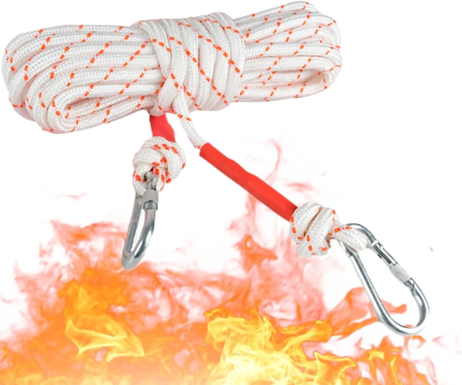Escape Rope Safety Rope Fire Survival Rope - Outdoor Survival Rope Fire Escape - Portable Rescue Tool for Professionals and Enthusiasts
