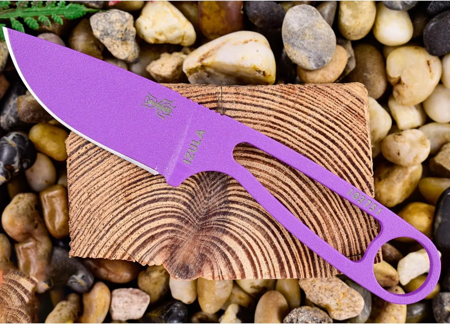 ESEE Izula Fixed Blade Knife w/Molded Polymer Sheath and Clip Plate