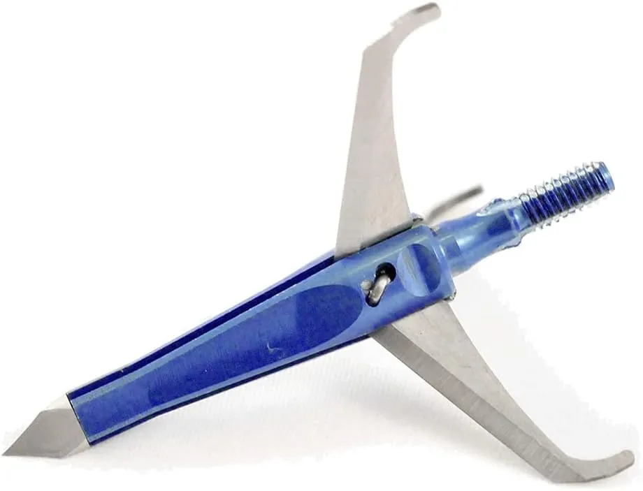 Excalibur Trailblazer 3-Blade Hunting Durable Accurate Mechanical Crossbow Arrow Broadheads with 2" Cutting Diameter - 3 Pack