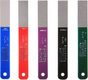 EZE-LAP L PAK5 Set SF/F/M/C/XC Color Coded Diamond Hones