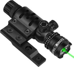 EZshoot Green Laser Sight Green Dot 532nm Scope with Pressure Switch, Compatible with Picatinny and M-Lok Rail