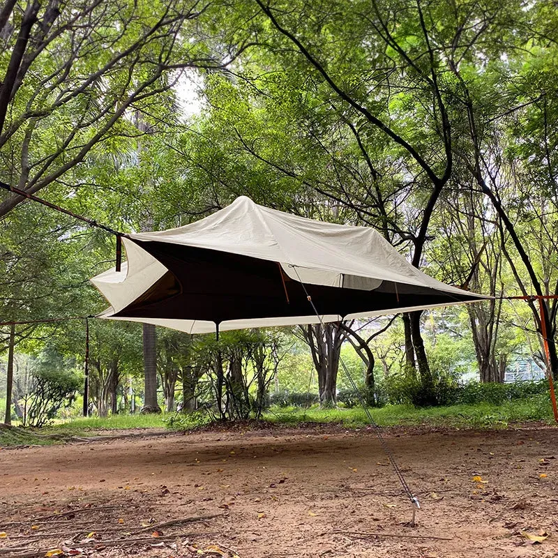 Family-Sized Triangle Tree Hammock Tent