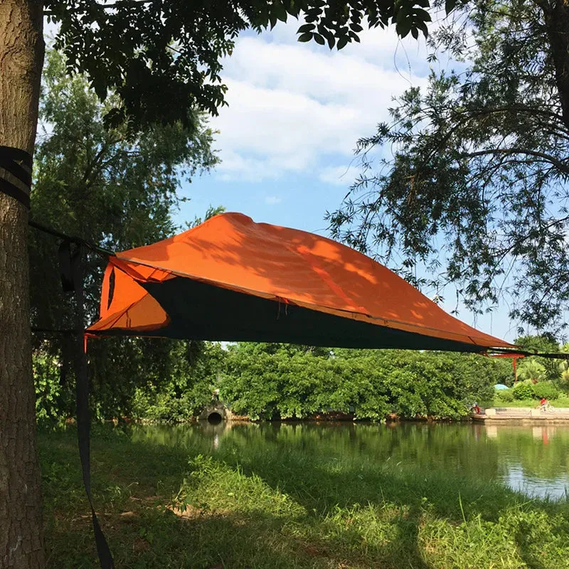 Family-Sized Triangle Tree Hammock Tent