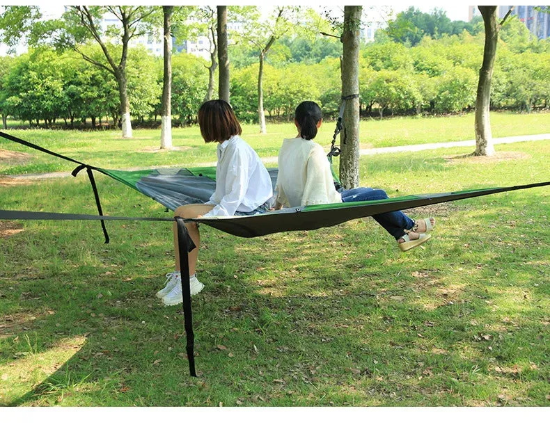 Family-Sized Triangle Tree Hammock Tent