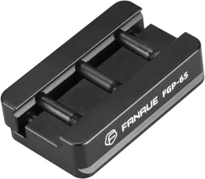 FANAUE FGP-65 Picatinny Arca-Swiss Compatible Rail Plate with Anti-Slip Slot, CNC Machined Aluminum,Tripod Dovetail Adapter Mount