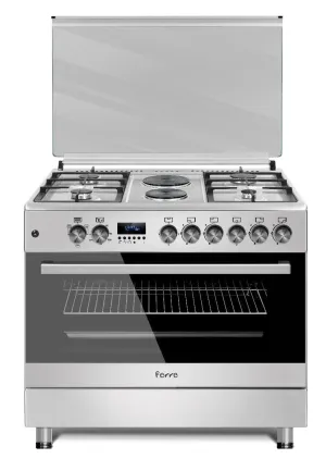 Ferre 90cm Silver  Gas Stove F9S42E3.FDIDTLC.1