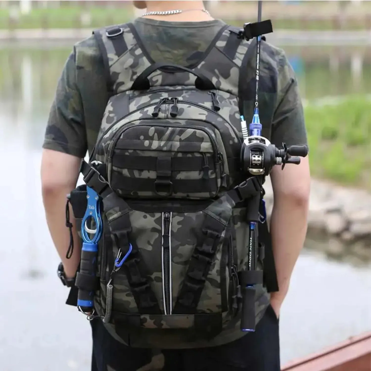 Fishing Lure Rod Box Backpack