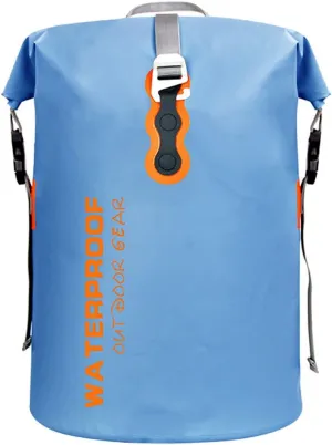 Floating Waterproof Dry Bag 40L, Roll Top Sack Keeps Gear Dry for Kayaking, Rafting, Boating, Swimming, Camping, Hiking, Beach, Fishing (Green)