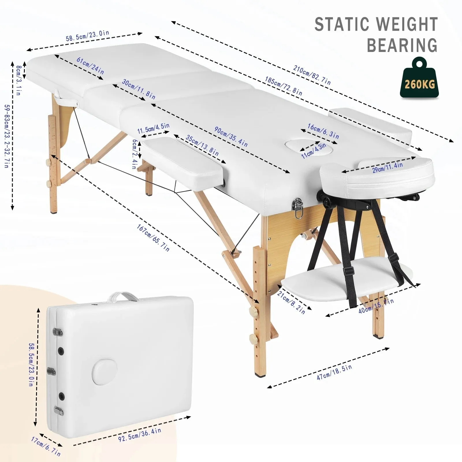 Folding Massage Table