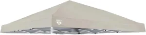 for Canopy Top for Quest Q64 10' x 10' Slant Leg Instant Up Canopy Gazebo Replacement Tent Parts (Khaki)