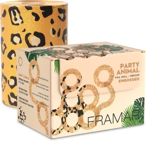 FRAMAR Party Animal Hair Foil – Hair Foils For Highlighting Long Hair, Salon Foil For Hair Highlighting, Salon Foils For Hair Highlighting Kit, Salon Foils For Hair Stylist – 320 ft