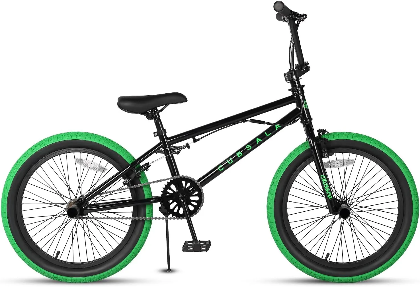 Freestyle BMX Bike, 18 20 Inch Kids Bicycle for 5-13 Years Old Kids and Beginner Level Rider, Multiple Colors