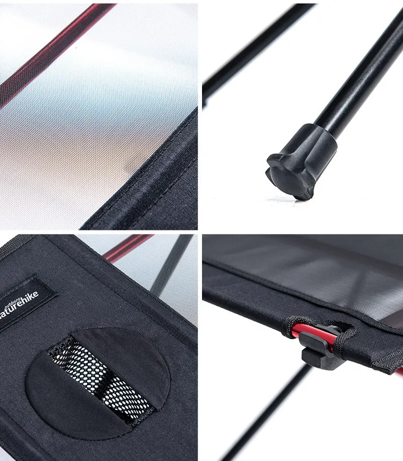 FT07 Table Foldable Black Naturehike Camping Trendy Customer favorite