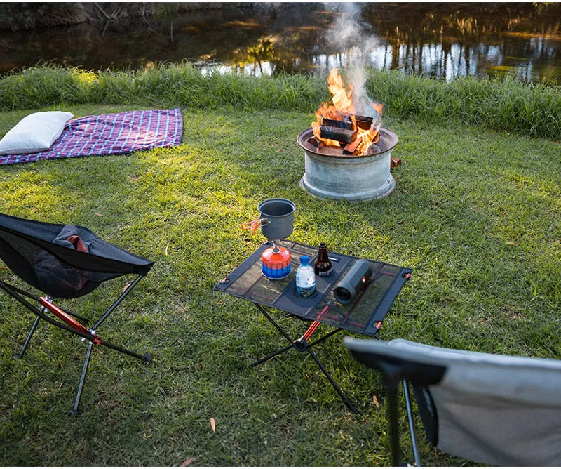 FT07 Table Foldable Black Naturehike Camping Trendy Customer favorite