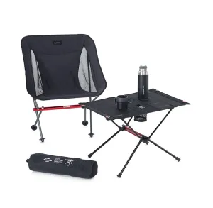 FT07 Table Foldable Black Naturehike Camping Trendy Customer favorite
