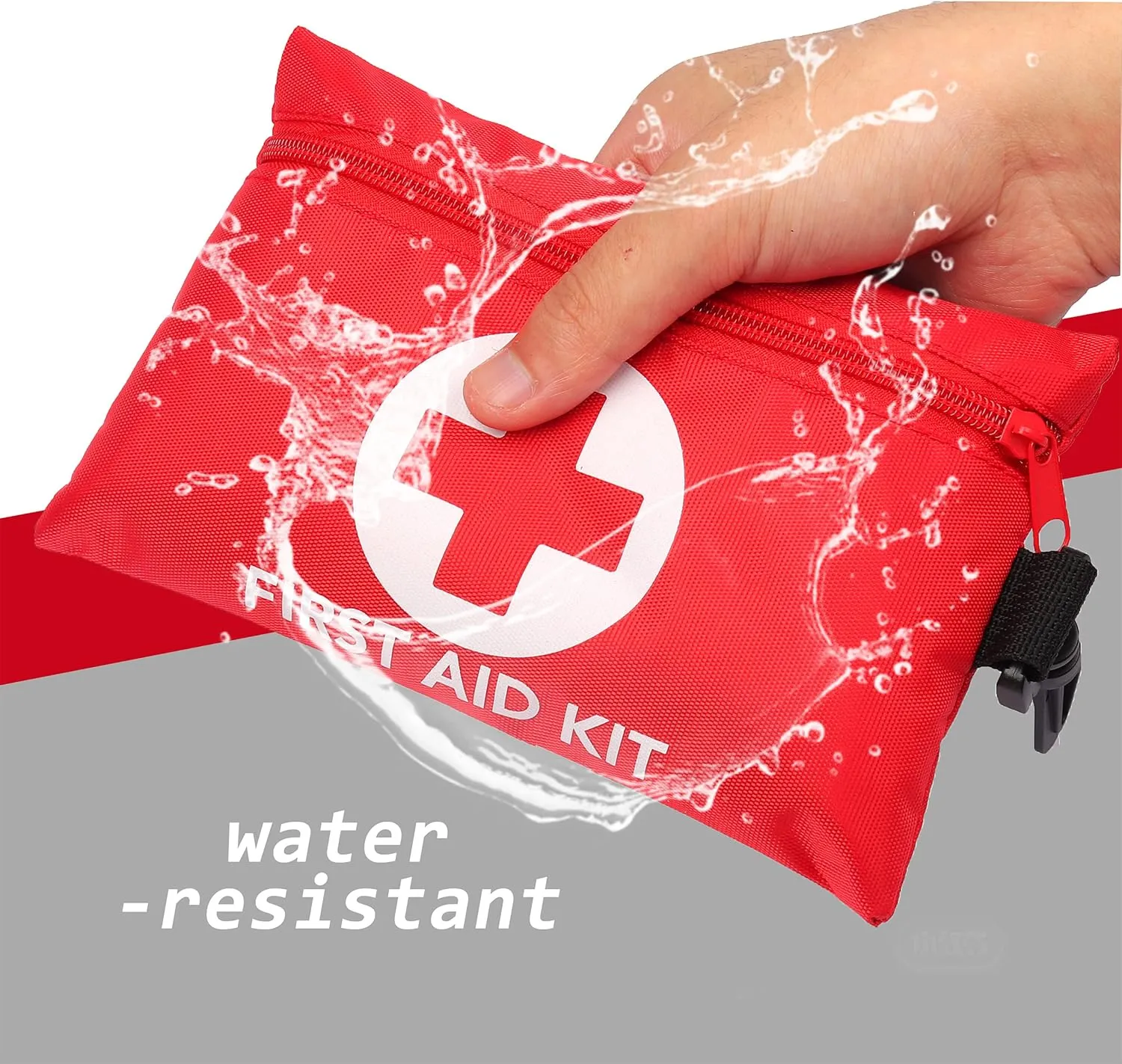 Galaxylense 151 Pcs First Aid Kits Small for Survival Emergency Trauma Military Tactical Medical School Office Home Hunting Camping Hiking Traveling Fishing IFAK EMT Bag Multi Selection (10 Sets)