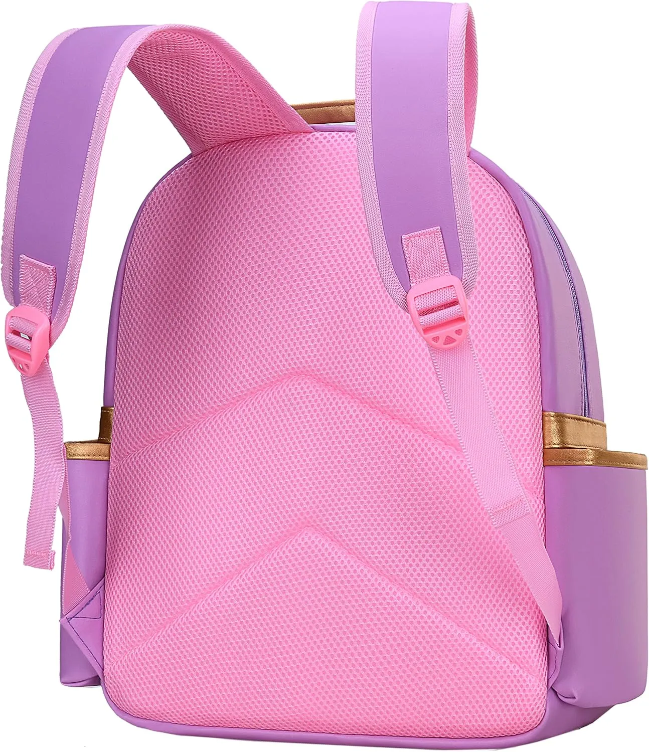 Gazigo Children Princess Waterproof PU Backpack for Girls Elementary School Girl Bookbags