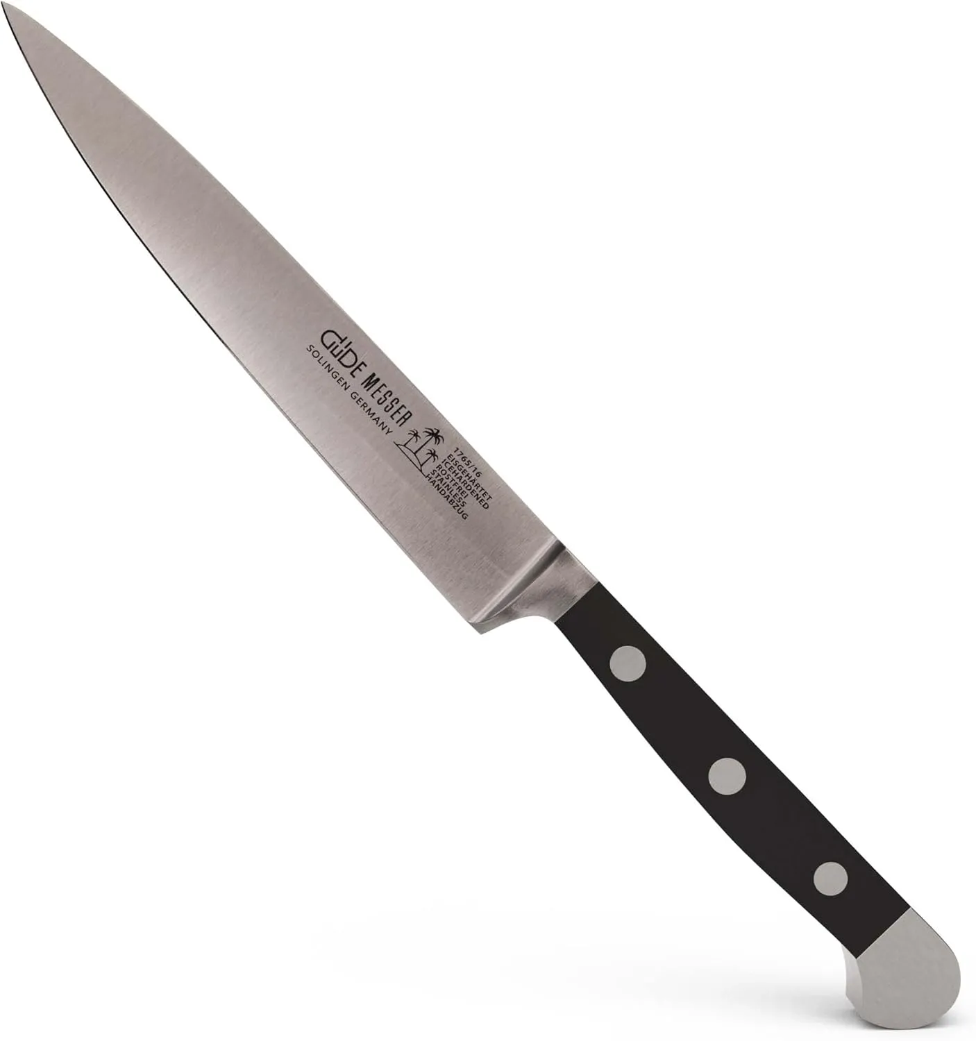 Güde Alpha Series - 6" Slicing Knife Knife - Ice Hardened Steel - Hand Forged/Sharpened - Made in Solingen, Germany Since 1910