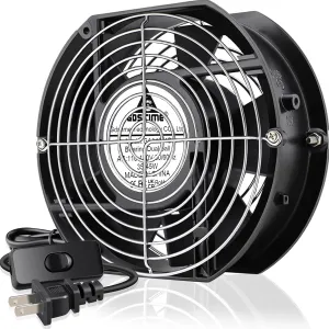 GDSTIME Axial Fan 17251, 110V 120V AC 172mm x 150mm x 51mm Dual Ball Bearing High Speed for DIY Cooling Ventilation Exhaust Projects