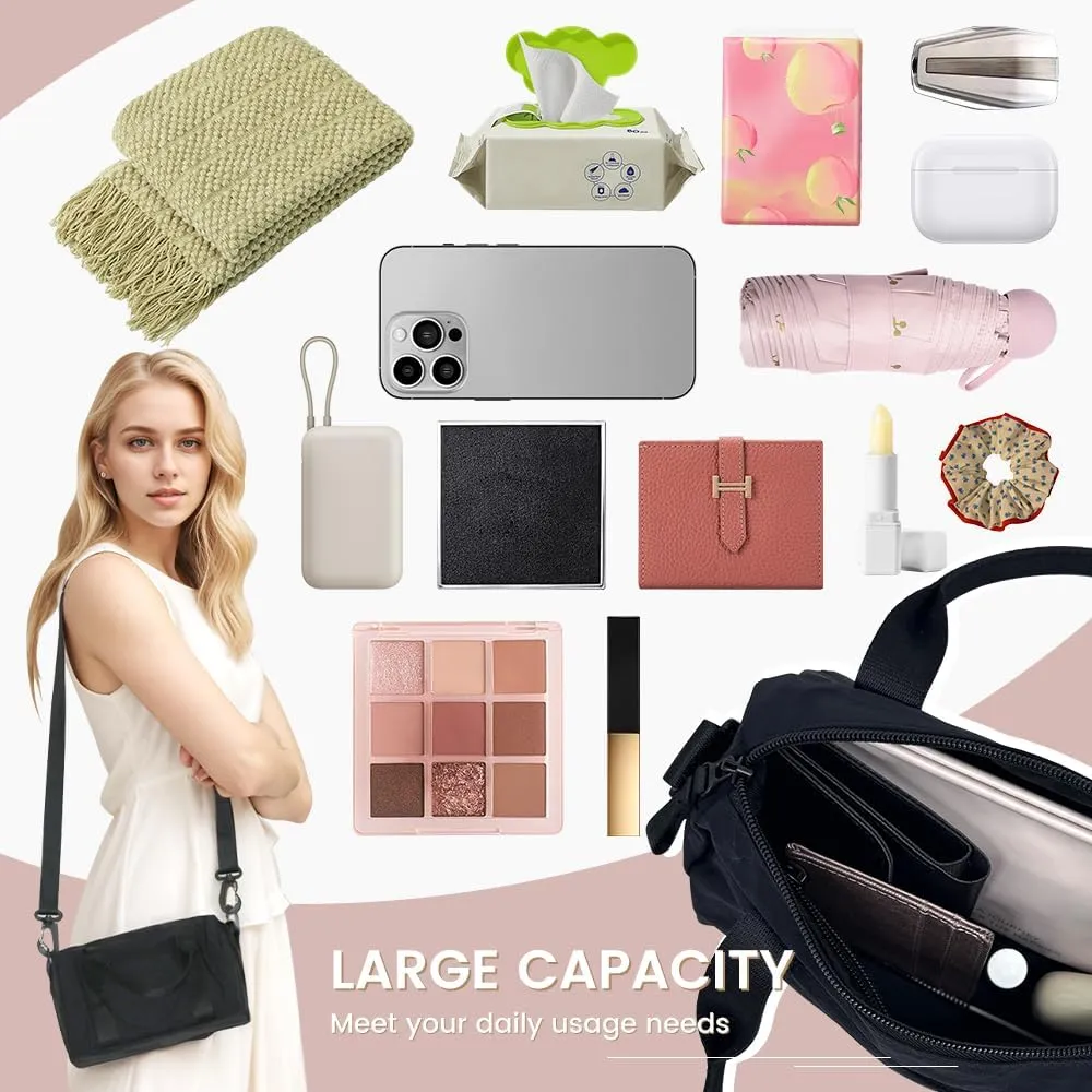 Geerlaqaly small gym bag,Women, Wrinkled Nylon, Daily Fitness sport, Swimming, Yoga, Handheld