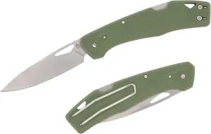 Gerber Gear LST - EDC Pocket Knife - Survival Tactical Tool for Travel, Camping & Outdoor Adventure - Lightweight & Compact Folding Knife - Stainless Steel Blade - Green