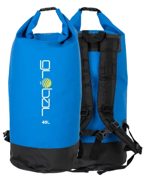 Global 40L Dry Backpack in Blue