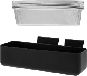 Grease Cup and Aluminum Foil Grill Drip Pans(10 Pack) for Camp Chef Griddles, Drip Catcher Pan/Grease Collection Cup for Camp Chef SG100 SG90 SG14 SG30 SG60 Professional Griddle, 24 oz