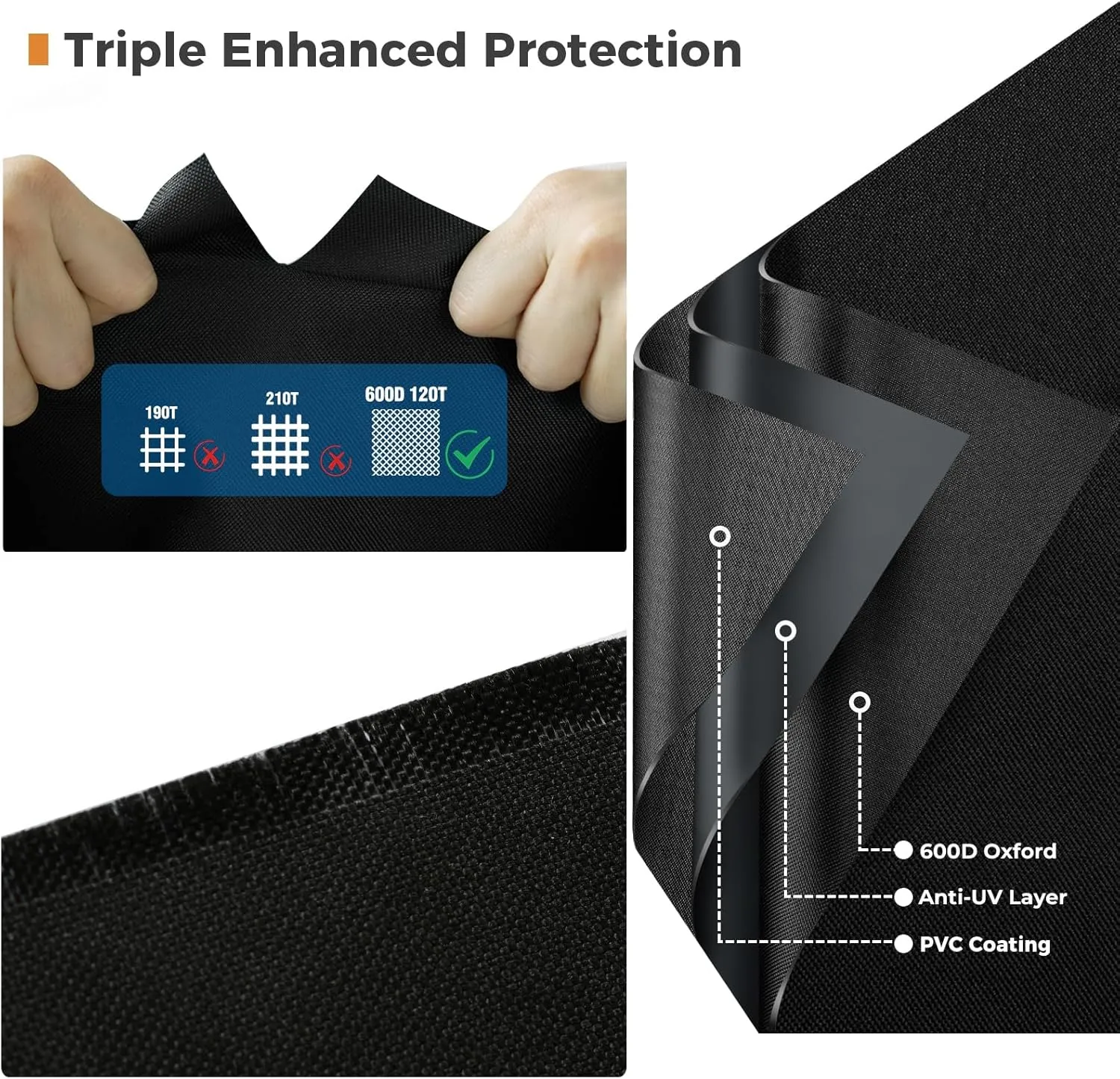 Griddle Cover for Blackstone 28 inch Griddle with Hood,[Upgraded Rip-Proof&Waterproof] Heavy Duty Grill Cover,Windproof 5483 Grill Cover for Blackstone 2 Burner Griddle with Strap and Air Vent