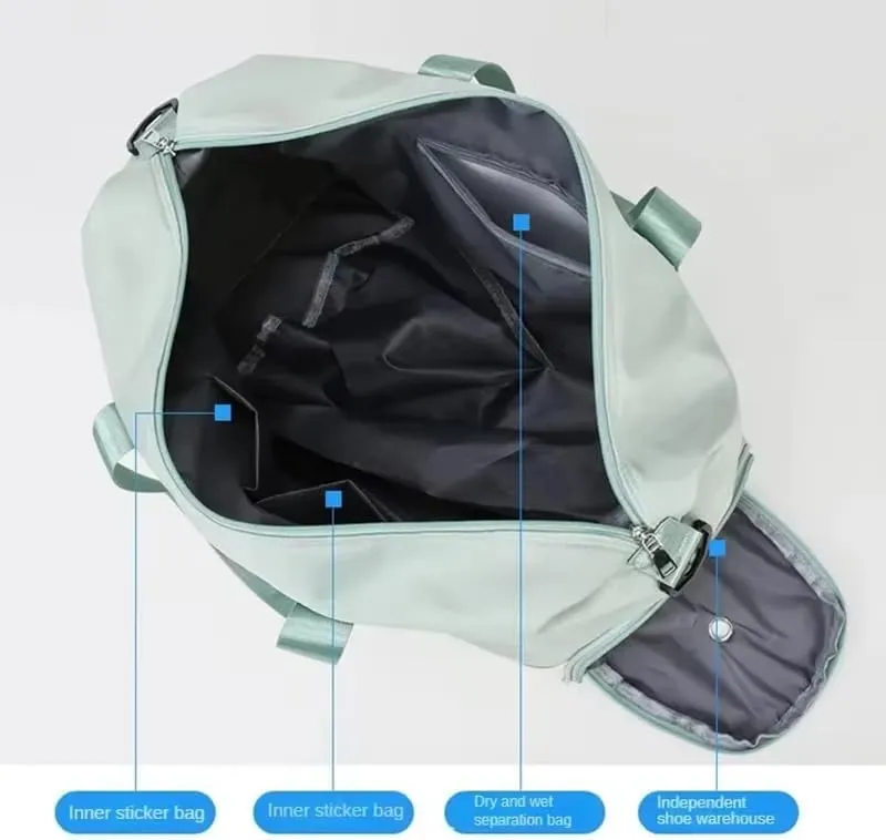 Gym Bag for Alfa Romeo Brera 2005-2010, Multifunction Travel Backpack Dry Wet Shoulder Messenger with Independent Shoe Compartmen Waterproof Tote Bag for Sports Gym Travel,Blue-1