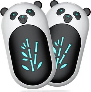 ‎Hand Warmers 2 Pack,Hand Warmers Rechargeable 6000mAh 20Hrs Long Safe Heat AI Smart Chips,Portable Pocket Heater,Gifts for Birthday,Outdoor,Golf,Hunting,Camping Accessories