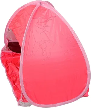 Happyyami Foldable Camping Tent Quick Sunshade Polyester and Galvanized Iron Construction for Beach and Picnic