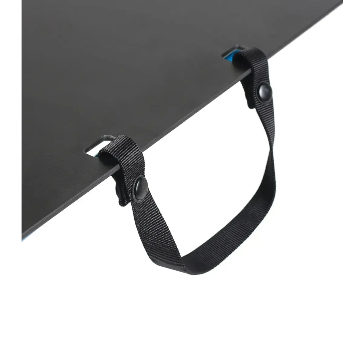 Helinox Cafe Table Folding Camp Table - Black / Cyan Blue Frame