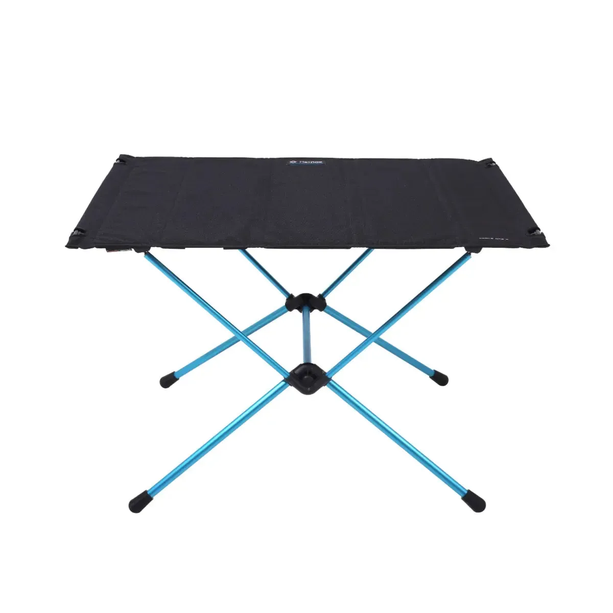Helinox Table One Hard Top L - Folding Hard Top Camping Table - Black / Cyan