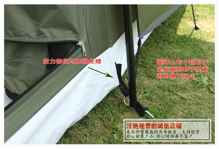 High quality 10 Persons double layer waterproof camping tent