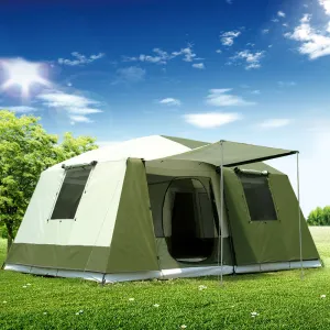 High quality 10 Persons double layer waterproof camping tent
