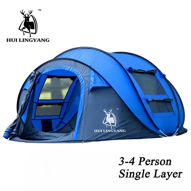 HUI LINGYANG T 5-6 Person Family Tent