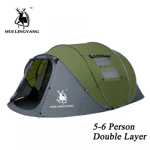 HUI LINGYANG T 5-6 Person Family Tent