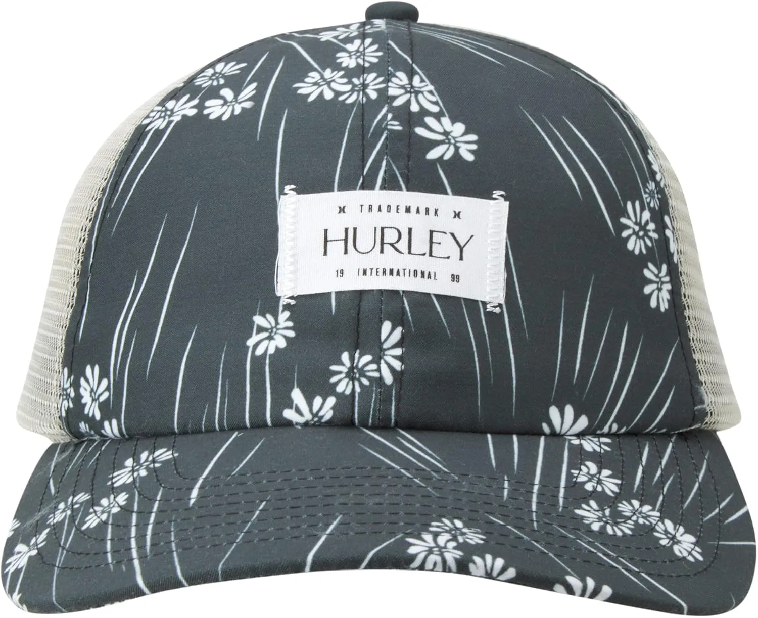 Hurley Women's Cap - Vista Curved Brim Snap Back Trucker Hat