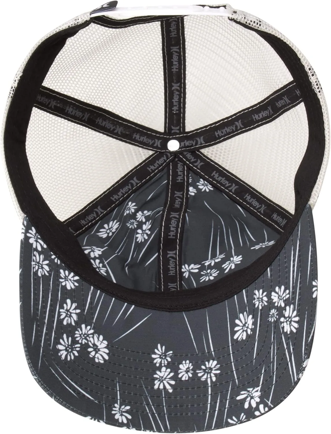 Hurley Women's Cap - Vista Curved Brim Snap Back Trucker Hat