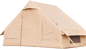 Inflatable Tent for Camping 4-6 Person Tent, Large Space Instant Tent Without Tent Pole, Outdoor Glamping Camping Cabin Tent Shelter Camping Hub Tent for Family, Mountaineering
