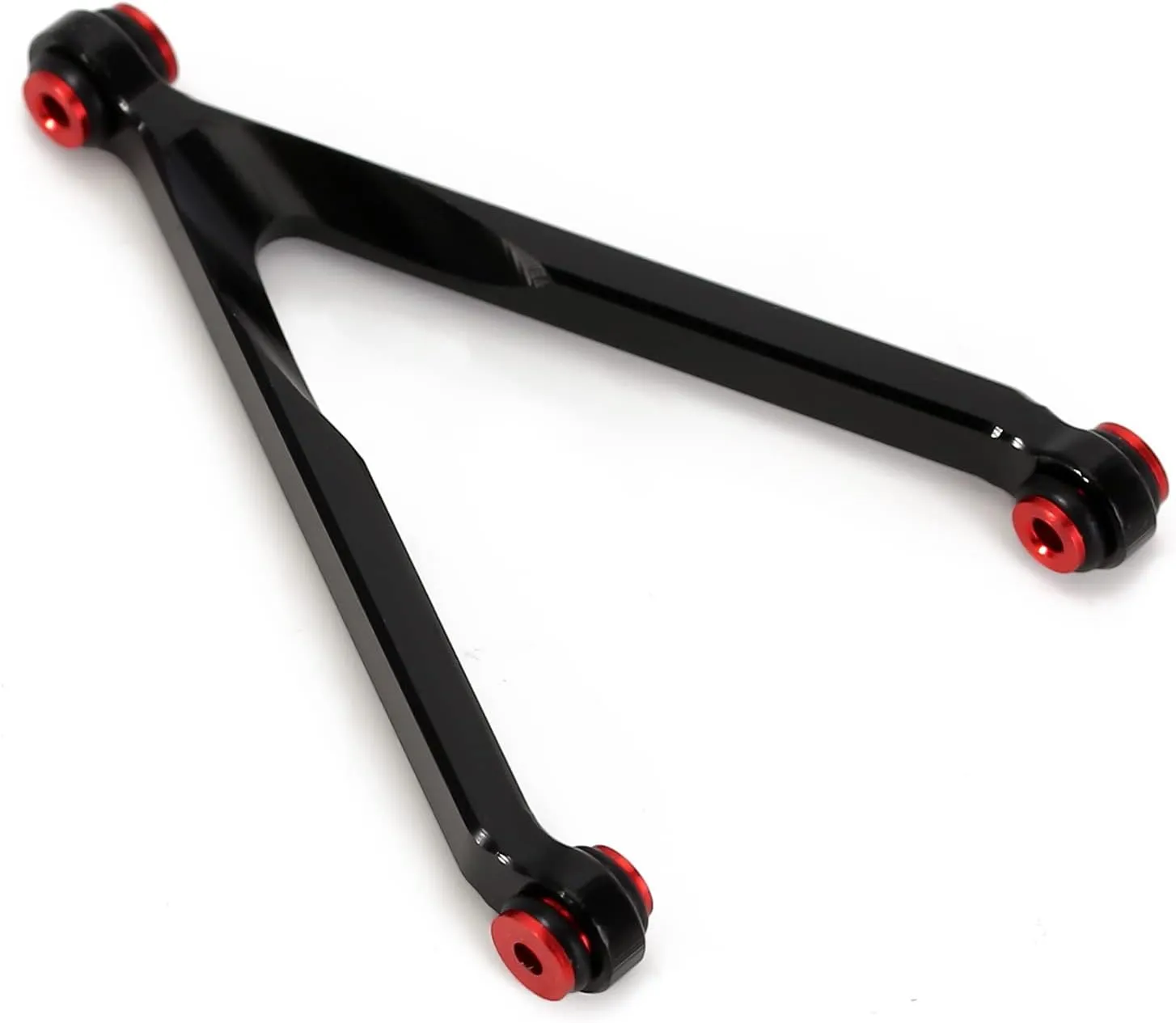 INJORA High Clearance Chassis Links Set for SCX24 C10 JLU Bronco Base Camp Axial 1/24 RC Crawler Car（Black）