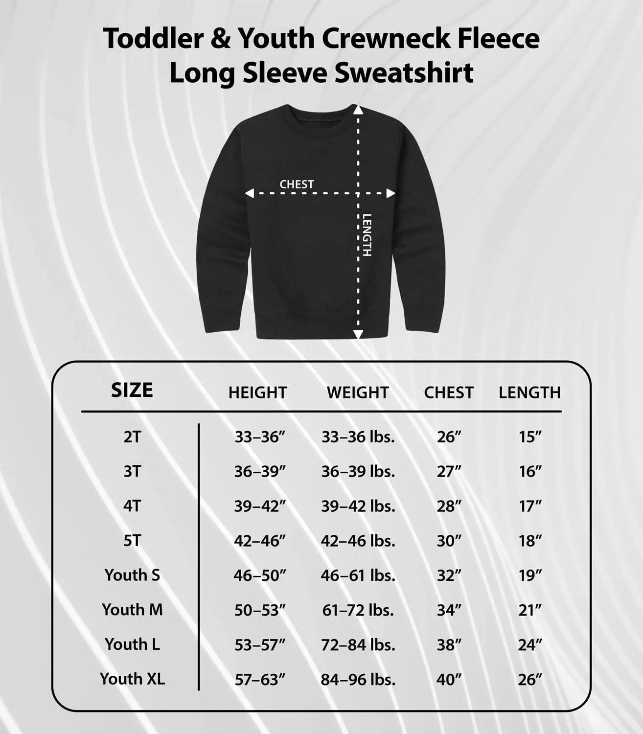 Instant Message - Camping - Cousin Camp Adventures - Toddler & Youth Crewneck Fleece Sweatshirt