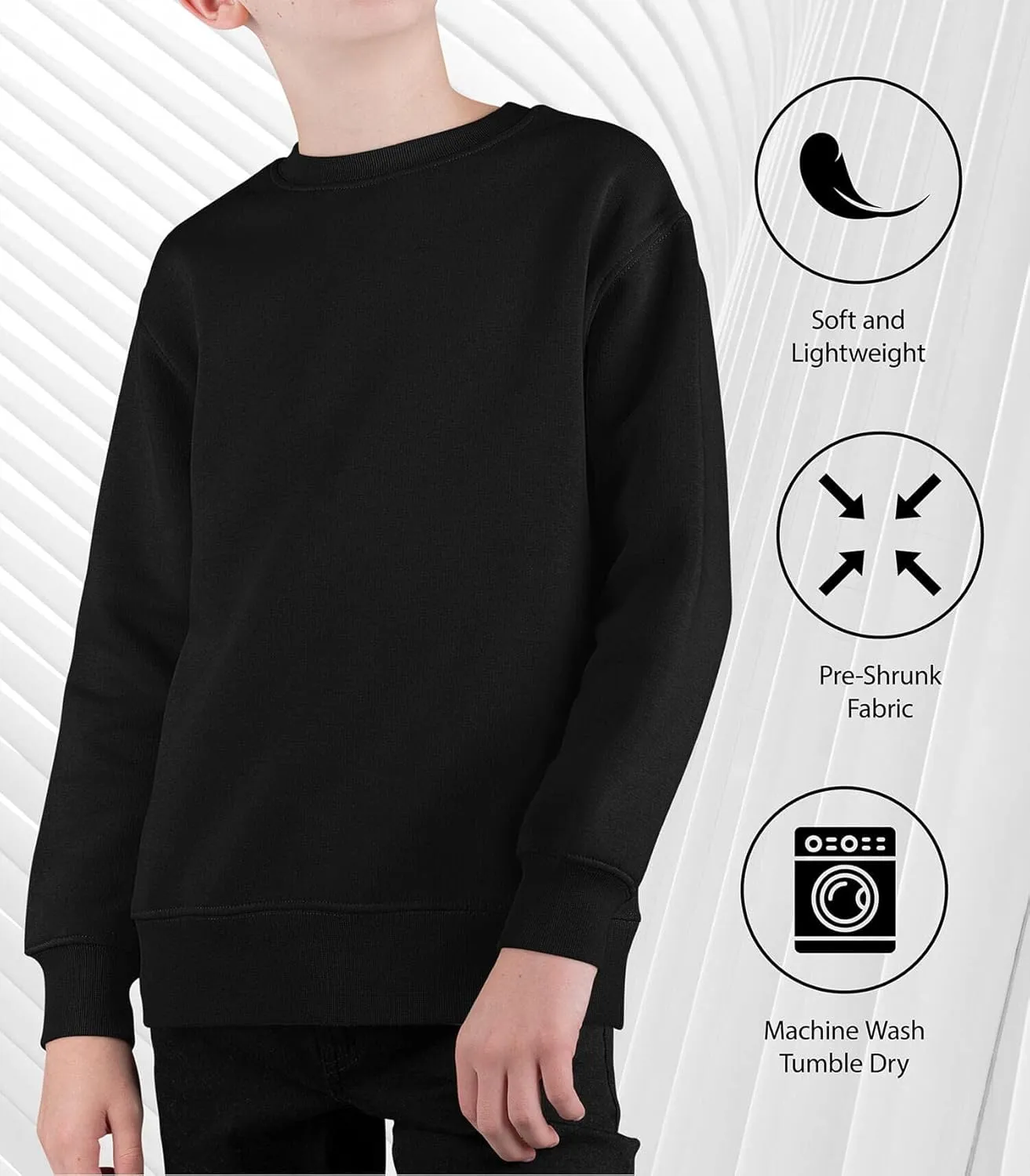 Instant Message - Camping - RV There Yet? - Toddler & Youth Crewneck Fleece Sweatshirt