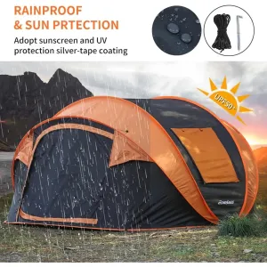 Instant Pop Up Camping Tent for Multiple People