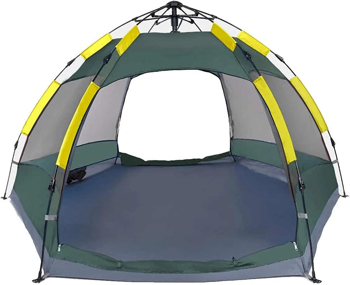 Instant Pop Up Tent Family Camping Tent 3/4/5/6/7/8 Person Portable Tent Automatic Tent Windproof for Camping Hiking Mountaineering
