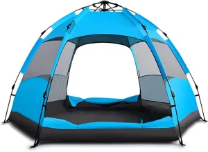 Instant Pop Up Tent,Family Camping Tent 4-7 Person Portable Tent Automatic Tent Waterproof Windproof for Camping Mountaineering