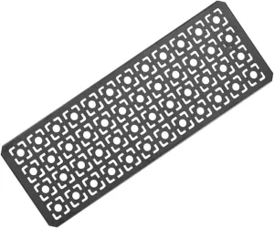 Iron Grilling Table Top Board Connecting Board Camping Gear Easy to Install Lightweight Versatile Use Sturdy Camping Table Plate, Style D
