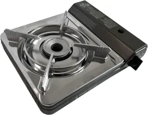 Iwatani Cassette Feu Butane gas Camp Stove, one, Gray