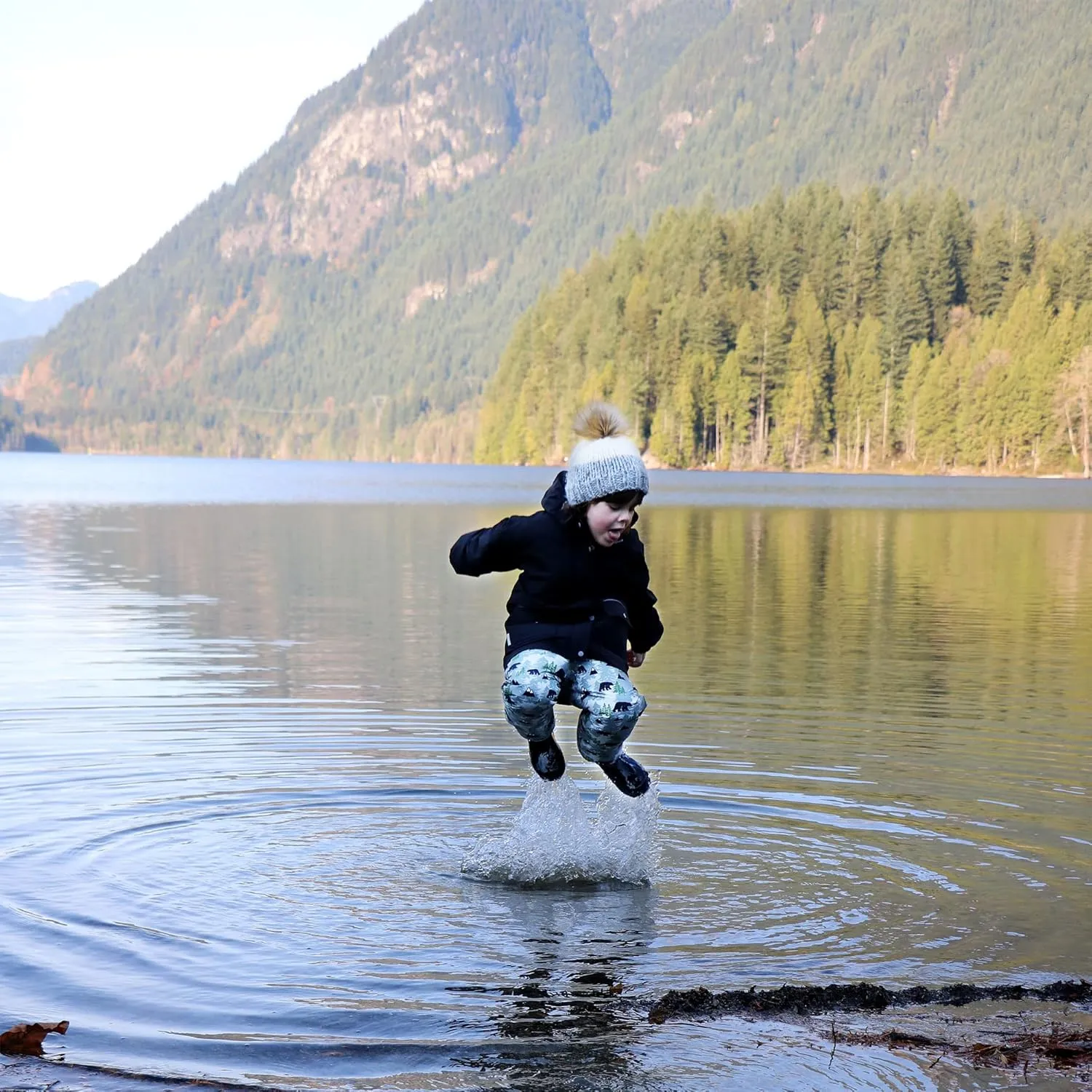 JAN & JUL Waterproof Rain Pants for Toddlers and Kids